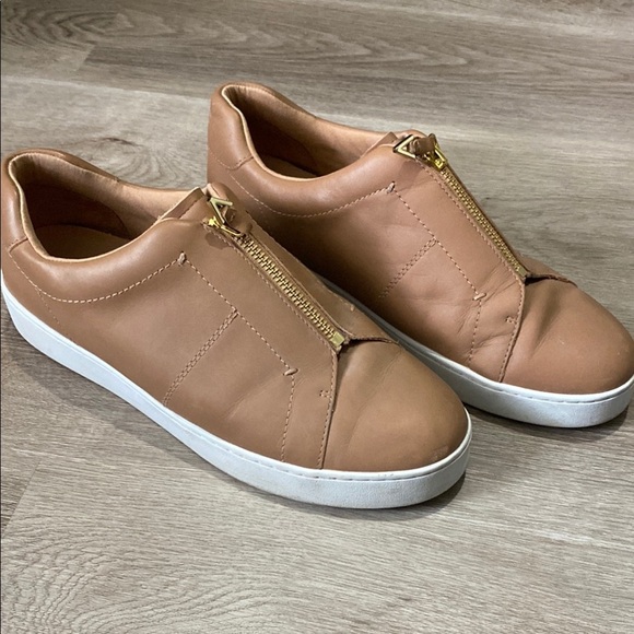 Vionic Splendid Ellis Women's Tan Slip-On Sneakers - Picture 2 of 10